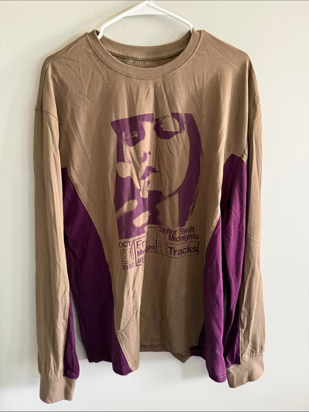 Taylor Swift Midnights Album Long-Sleeve Shirt